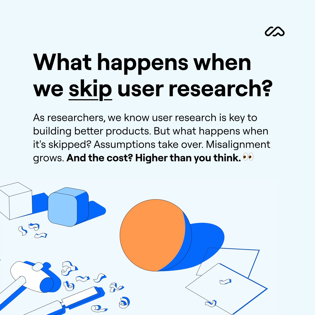 What happens when you skip user research?

You move faster, but in the wrong direction.

Research isn’t a nice-to-have, it’s the difference between a product users tolerate to one they love. Here's everything you need to know. 👇

bit.ly/44khRth
