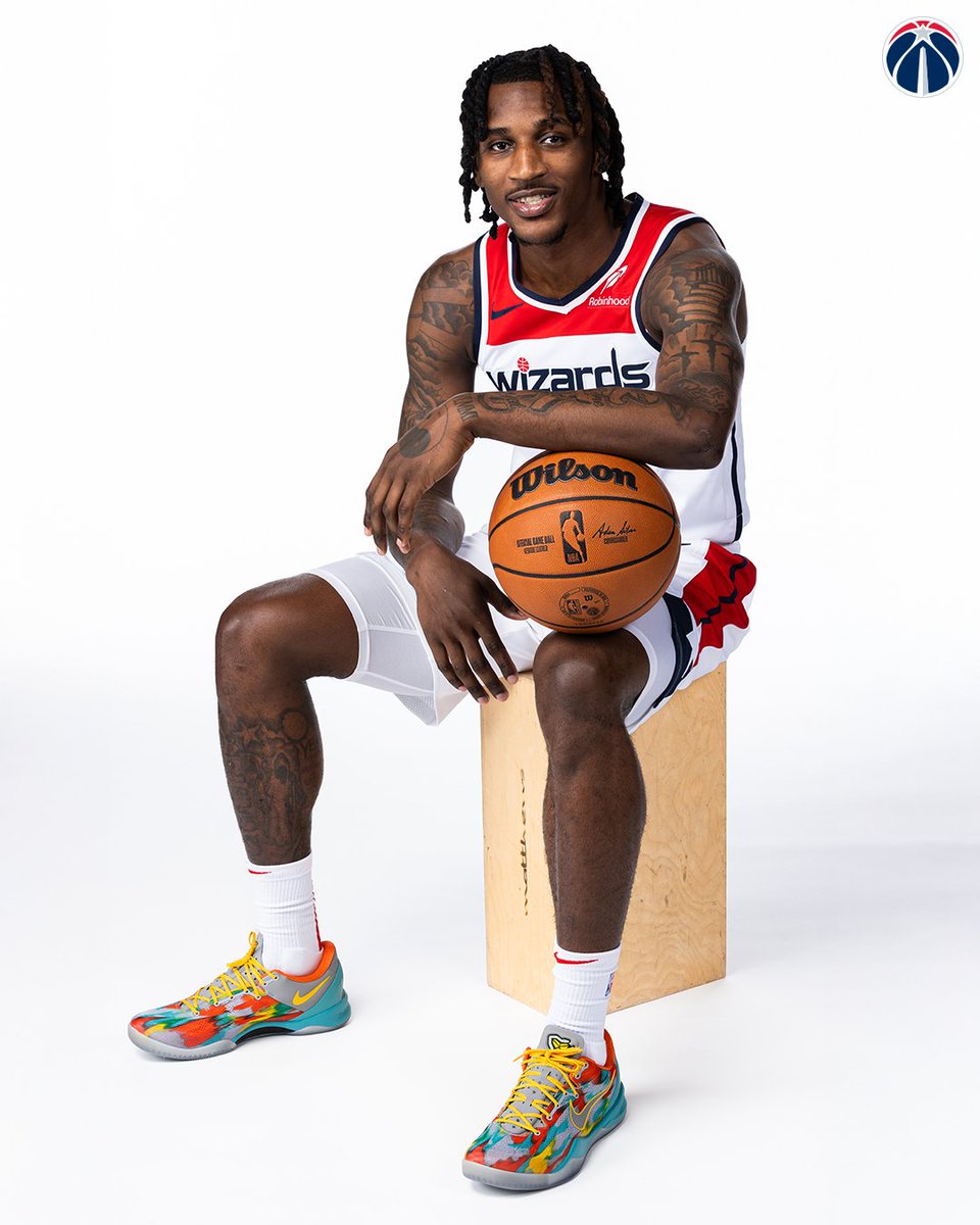 Cheesin' for the rookie photoshoot 📸

#ForTheDistrict | <a href="/mirwatkins0/">Mir</a>