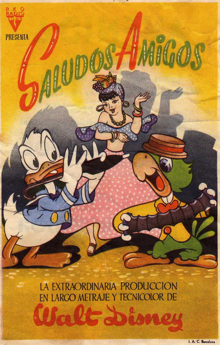 🎬 What does Mickey Mouse have to do with U.S. foreign policy? During WWII, the U.S. gov't partnered with Disney &amp; Latin American officials to spread pro-American sentiment across the region. Behind the charm of films like Saludos Amigos was a coordinated propaganda campaign.