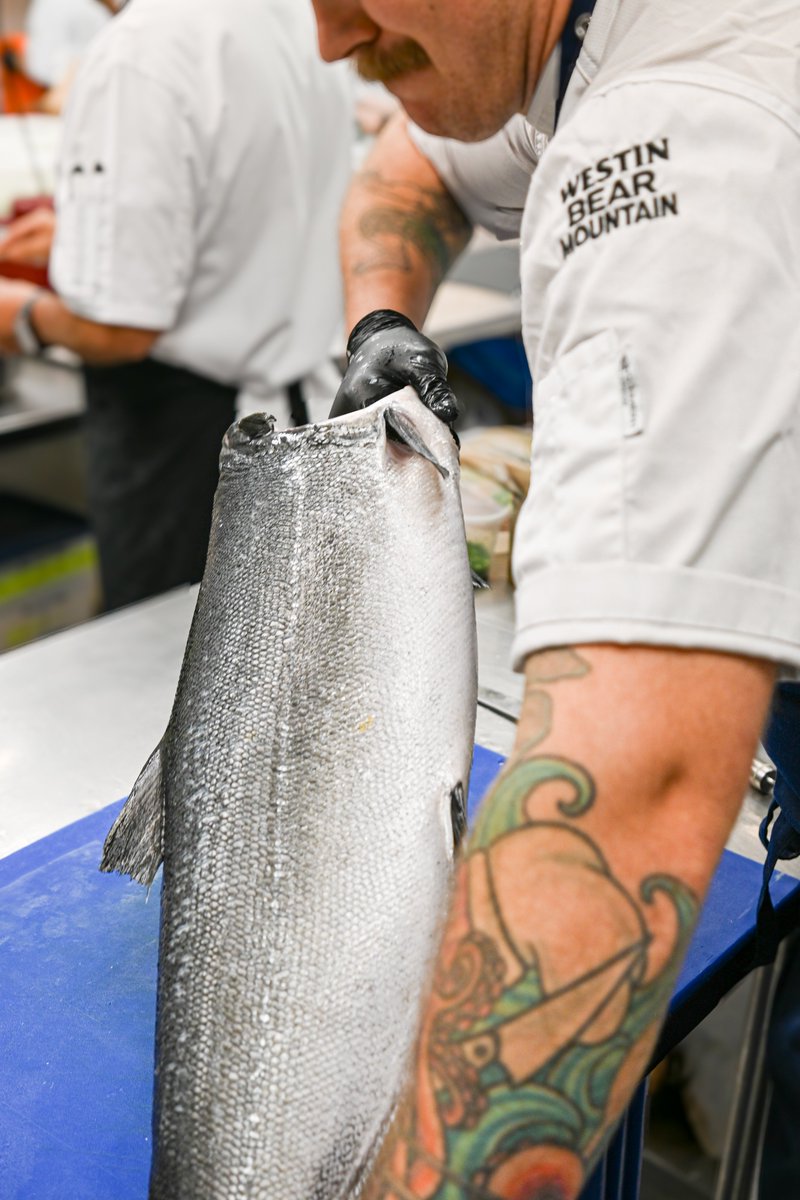 Spring Salmon – Catch of the Day 🐟

Chef Dylan’s philosophy goes beyond quality — it’s rooted in conscious sourcing and deep respect for what the land and sea offer.

Each dish is a tribute to the ingredients, the season, and the people behind them.

Spring salmon crudo - smoked