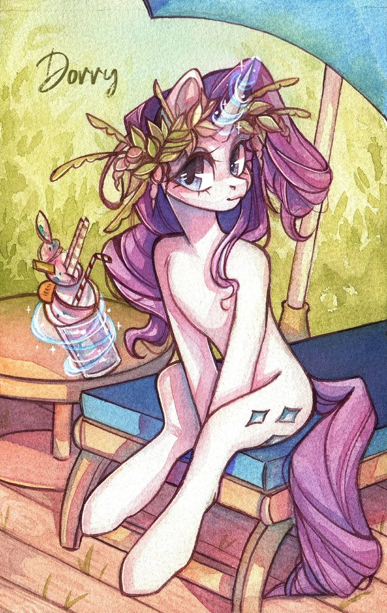 dorry_b_'s tweet image. #mlp #art #Rarity