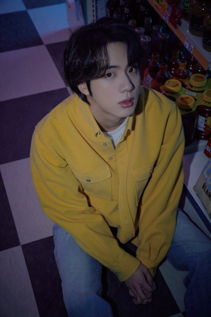 #BTS' Mr. Worldwide Handsome #Jin looks so good in new concept photo - Connect for 'Permission To Dance on Stage Live', out July 18 at 1PM KST (0AM ET)! 👏👨‍🎤✨💫🌟🤩🆕💿💥1⃣8⃣🕐🇰🇷👑💜 

BTS IS COMING 
BTS LIVE ALBUM 
#BTS