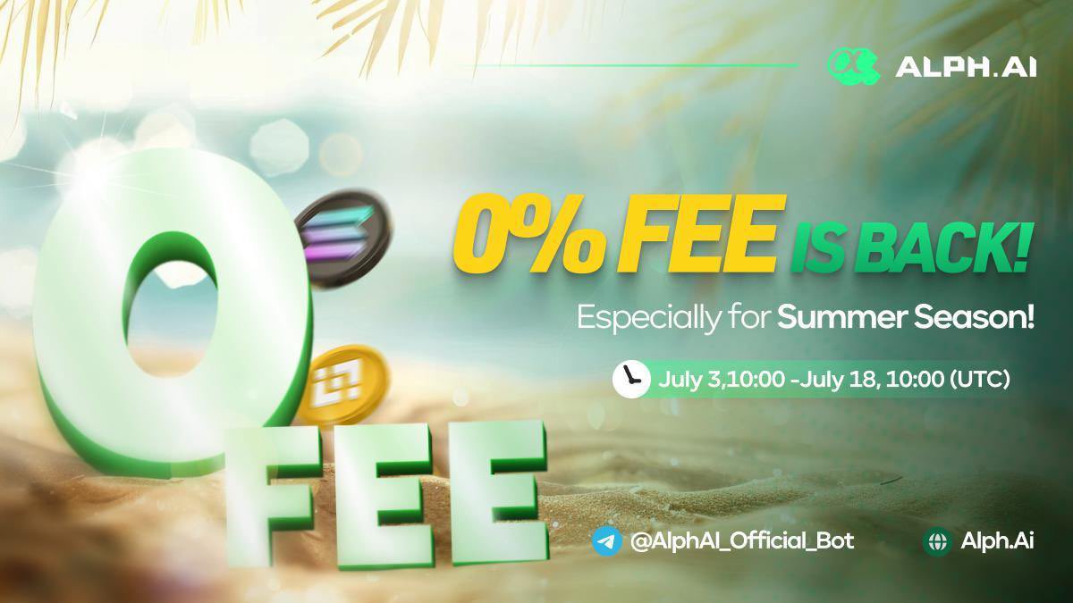 Doxxed Guy (@doxxedguy) on Twitter photo ENJOY 0% TRADING FEES ONLY ON <a href="/alphai_snipe/">Alph AI</a> 🔥
Early access here👇
alph.ai/sol?ref=discou…
Try their signals push the soonest & the best👇
🔸BSC Signals Channel: t.me/AlphAI_signals…
⏫Sol Signals Channel: t.me/AlphAI_signals…
🗓 July 3, 10:00 – July 18, 10:00 (UTC)
📔 ENJOY 0% TRADING FEES ONLY ON <a href="/alphai_snipe/">Alph AI</a> 🔥
Early access here👇
alph.ai/sol?ref=discou…
Try their signals push the soonest & the best👇
🔸BSC Signals Channel: t.me/AlphAI_signals…
⏫Sol Signals Channel: t.me/AlphAI_signals…
🗓 July 3, 10:00 – July 18, 10:00 (UTC)
📔