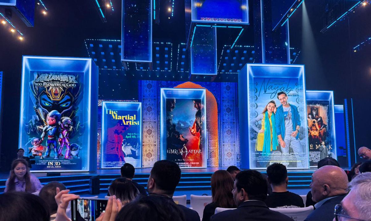 Proud moment for Pakistani cinema! 
Umro Ayyar: A New Beginning is representing Pakistan at the SCO Film Festival in China! A milestone for our fantasy action genre here's to more stories that cross borders and break barriers! 🎬 #PakistaniCinema #UmroAyyar #SCOFilmFest