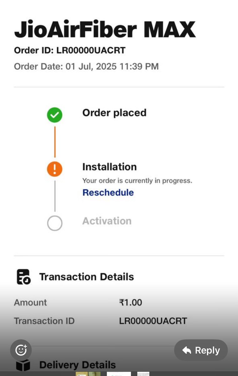 bro2code's tweet image. While registering for a new Jio connection, the app clearly showed ₹0 – 50 days FREE trial.
Later got a message: engineer will visit. Then he demanded ₹1000+ for installation!
If it’s free, why charge?
Tried contacting Jio, no help at all.
Stop cheating customers.…