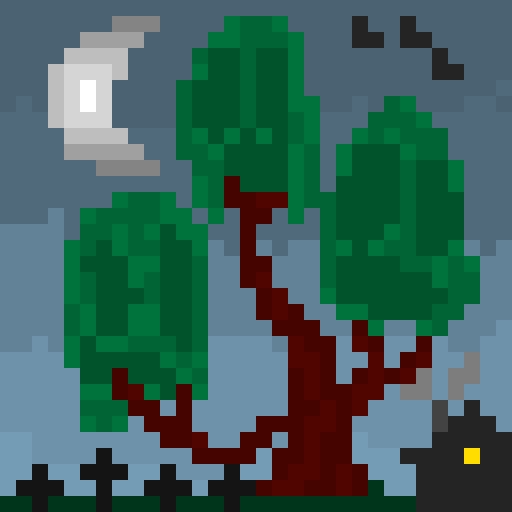 sho_ttokee's tweet photo. 🌕🌲 The Boo Tree
Hand-painted pixel by pixel under the eerie moonlight...
Where shadows breathe, and stories sleep beneath the leaves.
🖼️ The Boo Tree
🎨 1/1 Handmade Pixel Art
#PixelArt #1of1Art #CryptoArt #DigitalArt #NFTCommunity #Shottokee #AIxArt #DarkArt #SpookyVibes