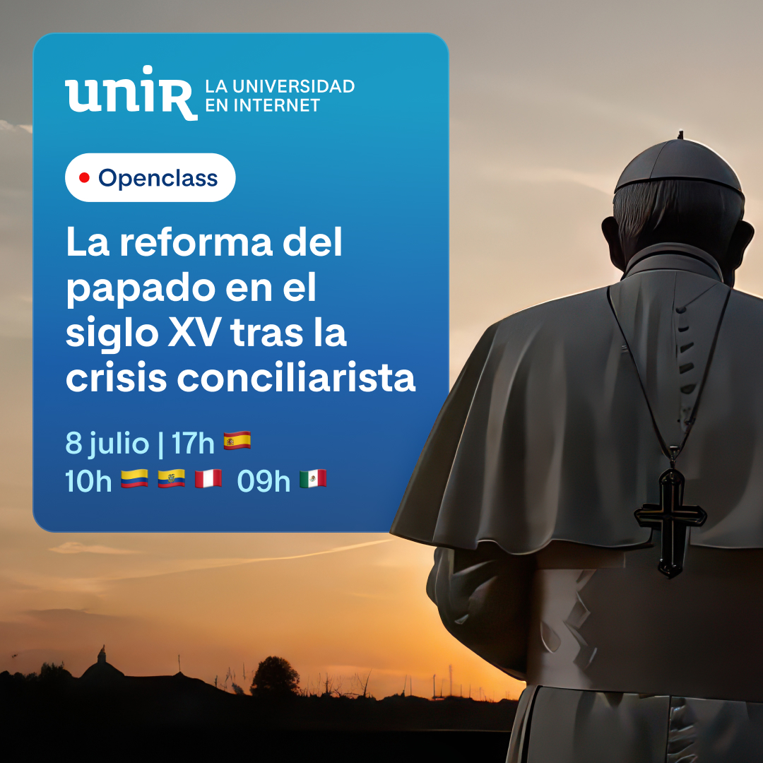 UNIR Perú (@unir_peru) on Twitter photo 📖 Únete a una #Openclass de <a href="/UNIRuniversidad/">Universidad Internacional de La Rioja (UNIR)</a> con José Ramón Godino, profesor del Especialista Universitario en Historia de la #Iglesia en España y América Latina y con Carlos Soler, Coordinador académico y profesor en #UNIR.
Inscríbete ➡️ ow.ly/RoUU50WkA6v
#Historia 📖 Únete a una #Openclass de <a href="/UNIRuniversidad/">Universidad Internacional de La Rioja (UNIR)</a> con José Ramón Godino, profesor del Especialista Universitario en Historia de la #Iglesia en España y América Latina y con Carlos Soler, Coordinador académico y profesor en #UNIR.
Inscríbete ➡️ ow.ly/RoUU50WkA6v
#Historia