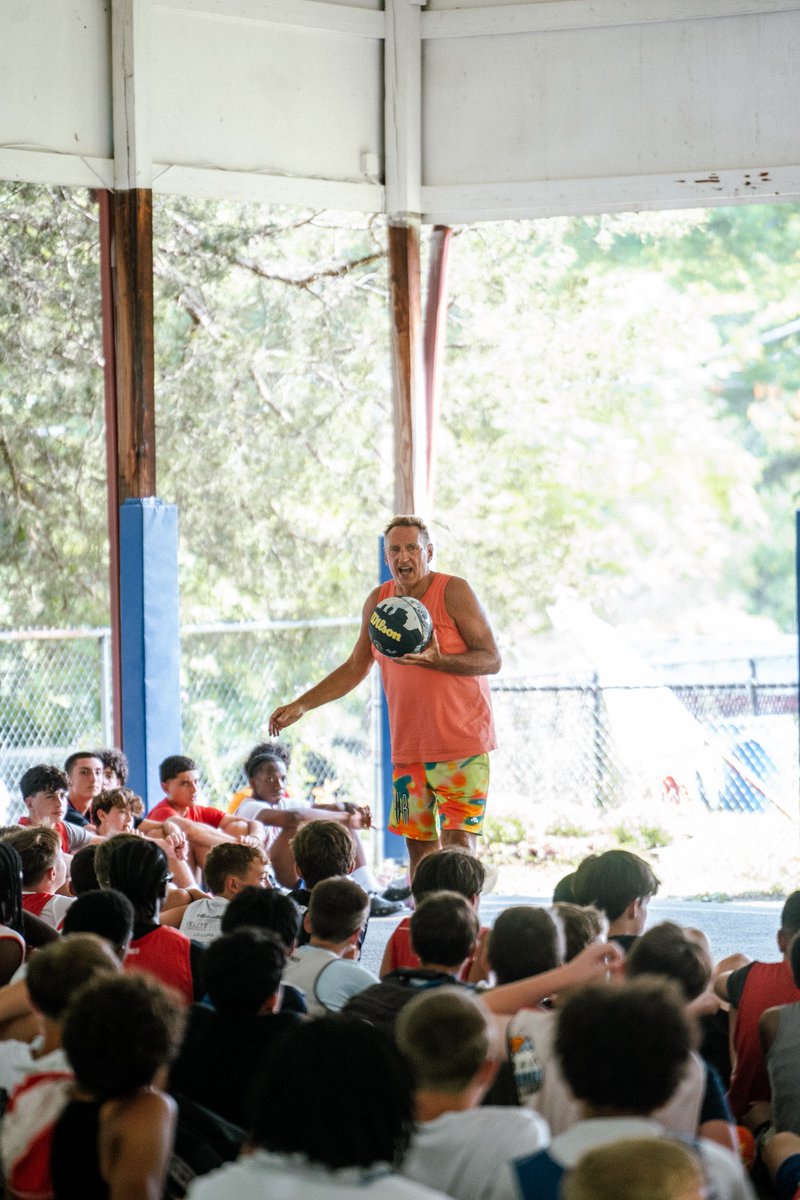 poconoinvite's tweet image. opening week at Pocono invitational basketball camp! ☀️Bob Hurley session one set the tone for the summer‼️