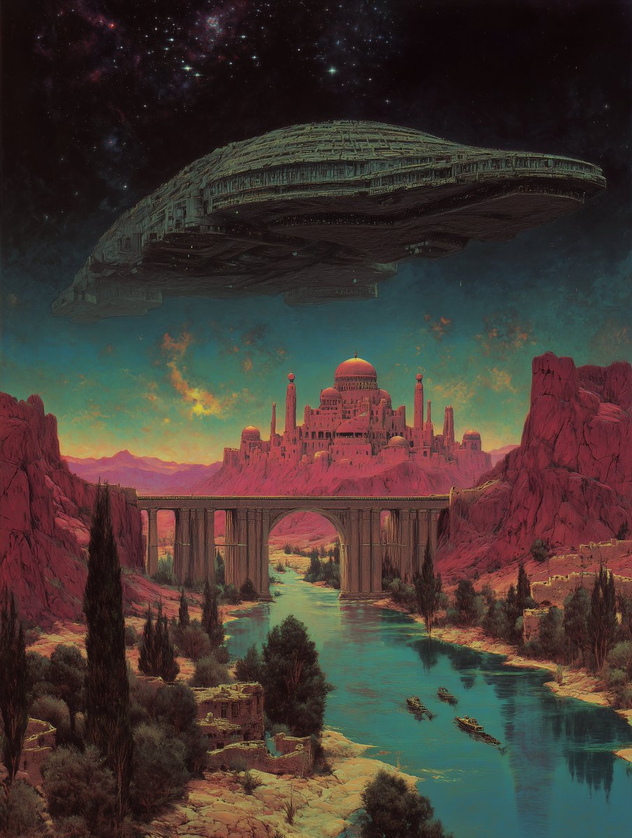 Engines off. Now we drift into the night.