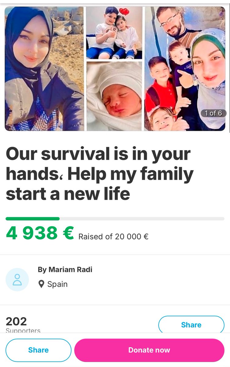 €62 left to reach the 5,000 goal. Let's do it tonight.