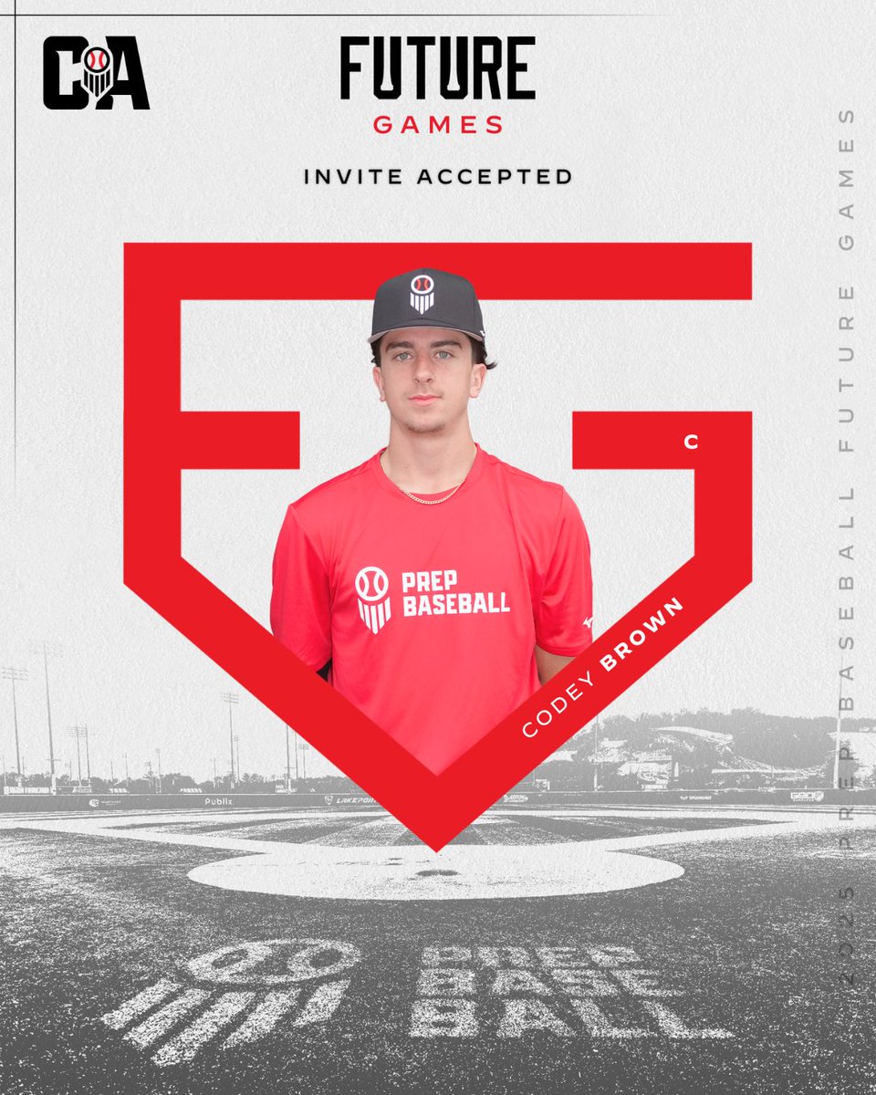 PREP BASEBALL CALIFORNIA (@prepbaseballca) on Twitter photo ⚾ 𝔽𝕦𝕥𝕦𝕣𝕖 𝔾𝕒𝕞𝕖𝕤 𝕋𝕖𝕒𝕞 𝕊𝕠ℂ𝕒𝕝 ⚾
We welcome Codey Brown to #TeamSoCal for the 2025 Prep Baseball Future Games!
<a href="/codeybrown11I/">Codey Brown</a>
#BeSeen #ShapeTheState #PBFG25 ⚾ 𝔽𝕦𝕥𝕦𝕣𝕖 𝔾𝕒𝕞𝕖𝕤 𝕋𝕖𝕒𝕞 𝕊𝕠ℂ𝕒𝕝 ⚾
We welcome Codey Brown to #TeamSoCal for the 2025 Prep Baseball Future Games!
<a href="/codeybrown11I/">Codey Brown</a>
#BeSeen #ShapeTheState #PBFG25