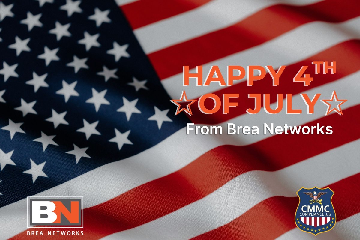 BreaNetworks's tweet photo. 🎆 Happy Independence Day from Brea Networks!

In honor of the 4th of July, our offices are closed today. We hope you enjoy this time to celebrate with friends and family, relax, and recharge.
Wishing you a safe, joyful, and star-spangled holiday! 🇺🇸
— The Brea Networks Team https://t.co/TADQiEc3w3
