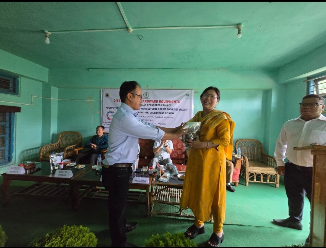 NNepoleanShaiza's tweet photo. Computerisation of #LAMPS #PACS of #Manipur

Presenting some #naturalfarming products produced by #Kamjong Dist. level Federation of Lamps Limited. 

#InternationalYearOfCooperatives 
#Amitshah
#ministryofcooperation https://t.co/J4xdRgPaw0