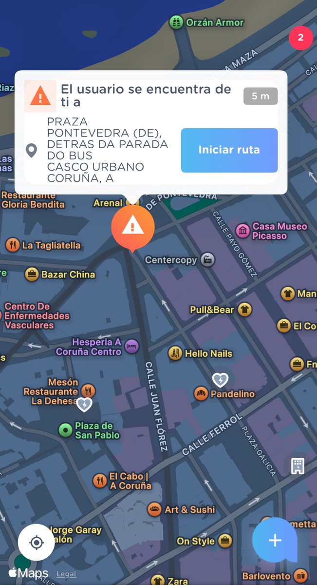 Primera llamada de parada cardiaca en #AriadnApp. Mejora la respuesta ante la PCR extrahospitalaria 🚑 #cardioCHUAC <a href="/SanidadeXunta/">Consellería de Sanidade</a> <a href="/ifdezlozano/">IFLozano</a>