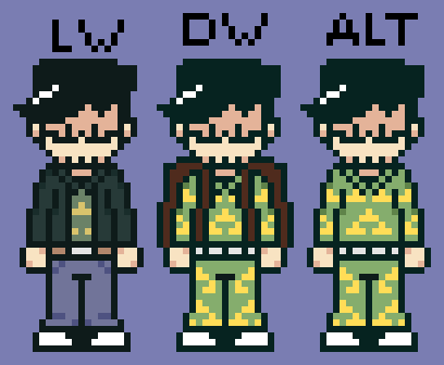two art fight attacks for <a href="/uavuo/">shelby</a> and <a href="/lemlem_mew/">lemlem🌸🐛 @ artfight !!</a> respectively. Need to get back on that pixel art grind
