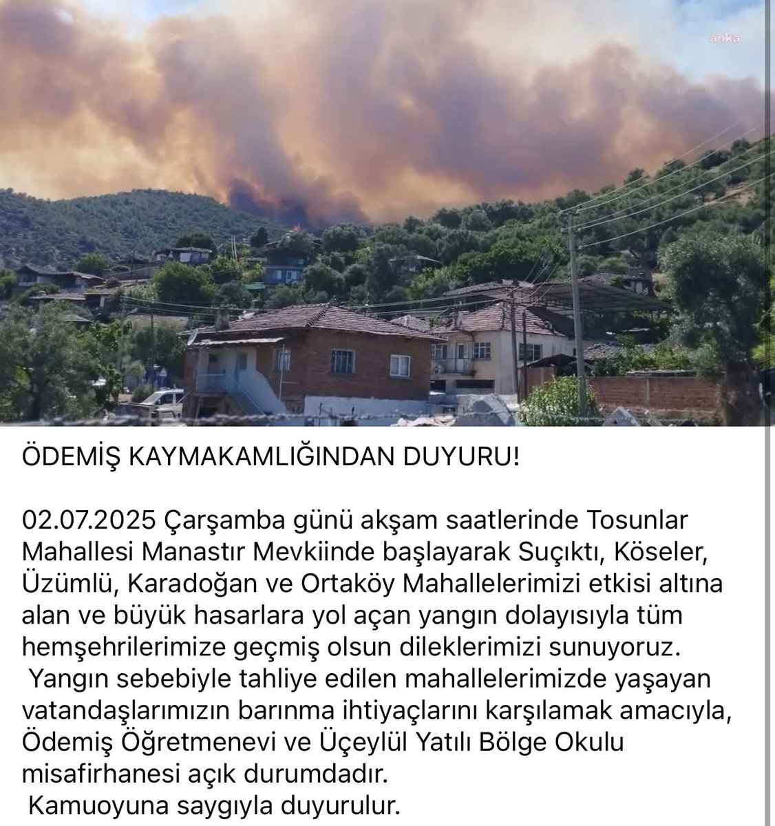 ÖDEMİŞ kalacak yere ihtiyacı olanlar için barınma desteği 👇