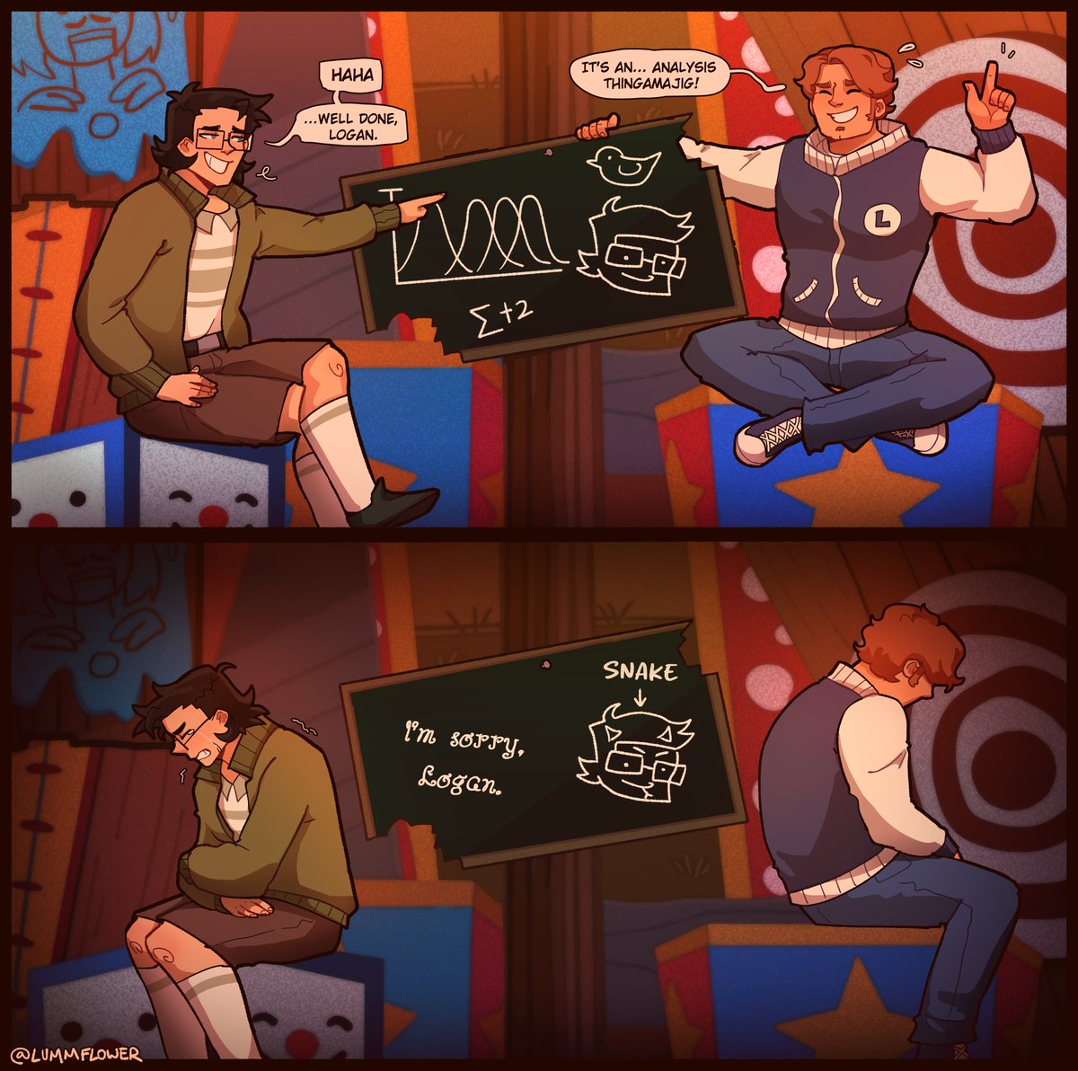 lummflower's tweet image. " I wish we never met . " #dctwt #disventurecamp #mathlete