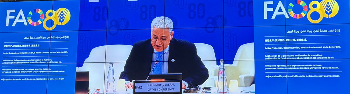 RECONOCIMIENTO HISTÓRICO :

En la 44ª Conferencia de la FAO, hemos logrado que, HONDURAS  fuera elegida miembro del CONSEJO, por primera vez desde 1999! 

Lo anterior, es un reconocimiento a la credibilidad y compromiso del gobierno de la Presidenta <a href="/XiomaraCastroZ/">Xiomara Castro de Zelaya</a> en la lucha