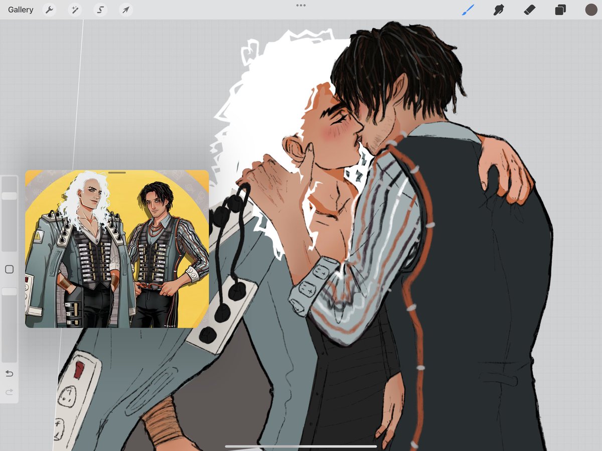 「yaoi everything wip i'm 30 hrs deep into」|tanのイラスト