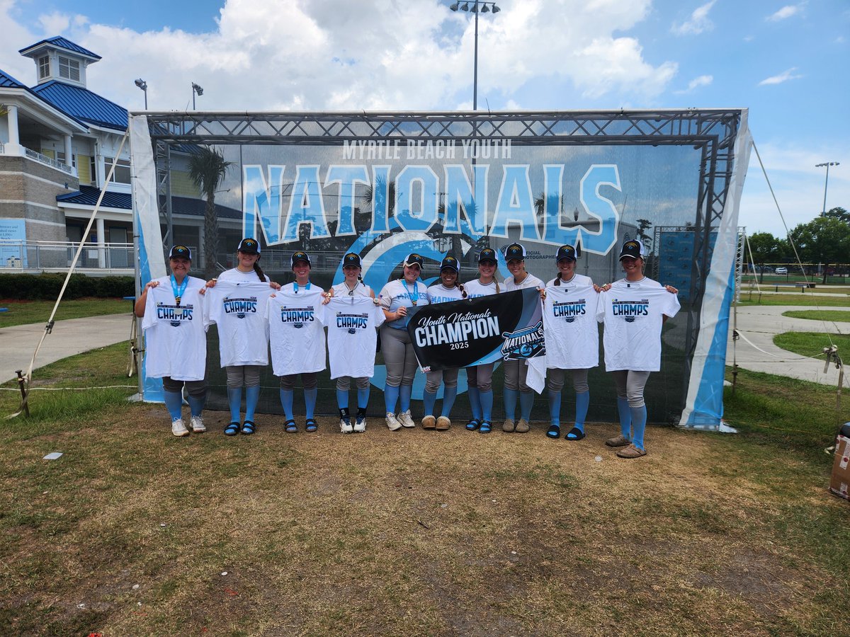Not a bad week in Myrtle Beach. 9-0 and Youth Nationals Champions! Way to go, ladies!