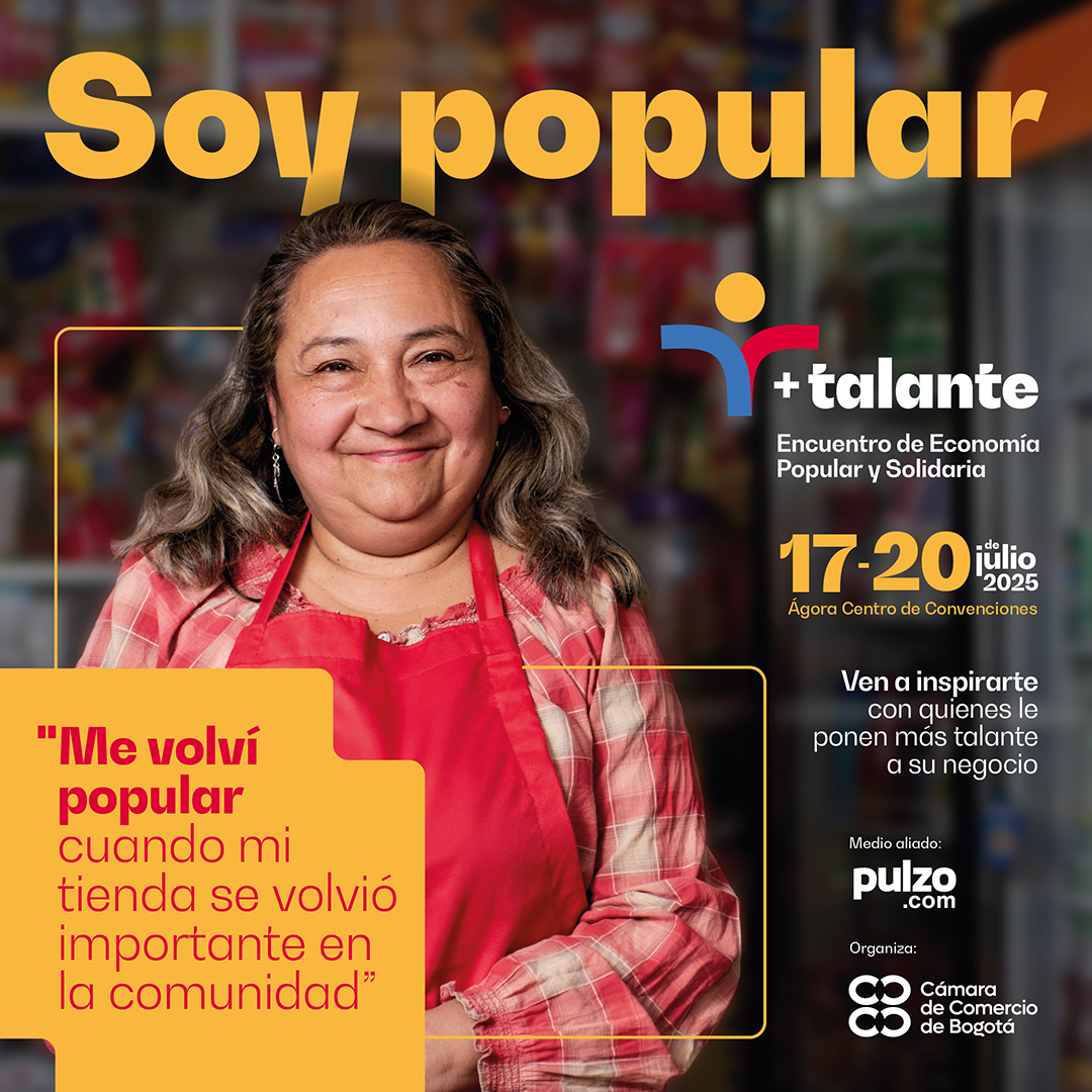 En #MásTalante celebramos a quienes hacen parte del corazón económico de nuestros barrios: las tiendas de siempre, las que sostienen, inspiran y generan oportunidades desde lo cotidiano.

📅 17–20 julio | 📍 Ágora Bogotá
🔗 mastalante.com