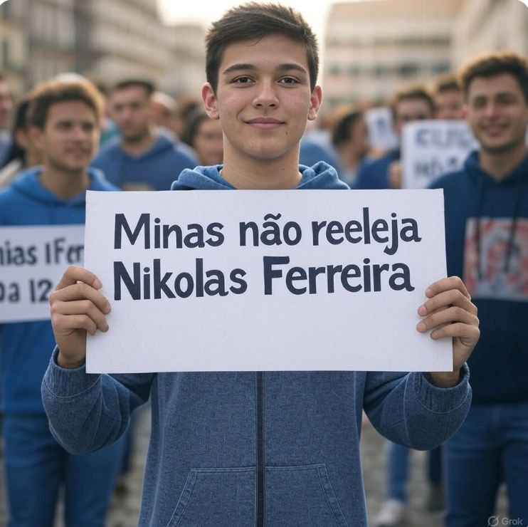 Rafayse's tweet photo. Sou mineira e falo sem medo: Nikolas Ferreira é uma mancha na nossa história; precisamos parar de eleger quem fala bonito e faz feio!
Nikolas é o retrato do retrocesso. Minas não pode errar de novo! Voto tem consequências catastróficas.
#ForaNikolas #VoteConsciente
CONGRESSO DA MAMATA
AGORA É A VEZ DO POVO