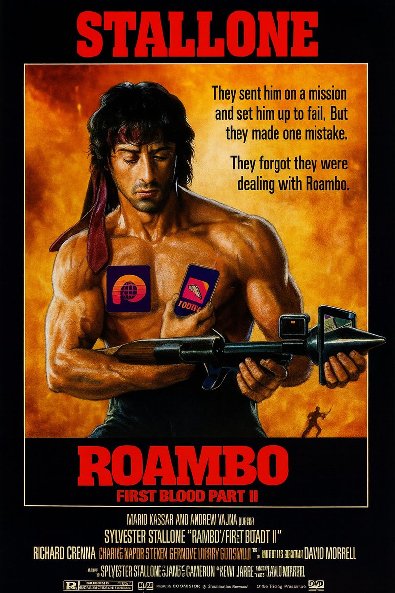 They de-platformed him first… now he’s coming for their timeline.

ROAMBO – the Permaweb’s one-man shuffle army, armed with nothing but a rocket launcher and an anti-feed.

Ready for an app you won’t believe?
 roam.ar.io 🌀💣
#RoamAroundAndTakeNoPrisoners