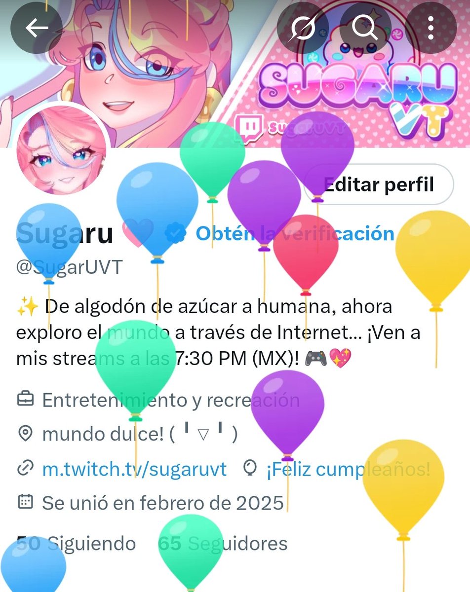 It's my birthday!!! :D 
#Vtuber #birthday