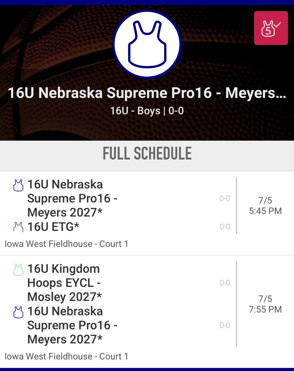 Jacob Padilla (@jacobpadilla_) on Twitter photo <a href="/NebraskaSupreme/">Nebraska Supreme</a> PRO16 16U is back in action this weekend at OSA’s annual River Cities. Last local tournament.
Roster and schedule below. <a href="/NebraskaSupreme/">Nebraska Supreme</a> PRO16 16U is back in action this weekend at OSA’s annual River Cities. Last local tournament.
Roster and schedule below.