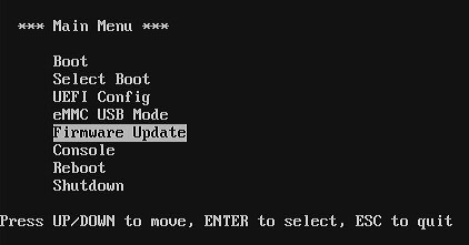 Firmware self-update over the internet is now available for Le Potato, Sweet Potato, La Frite, Solitude, and Alta.