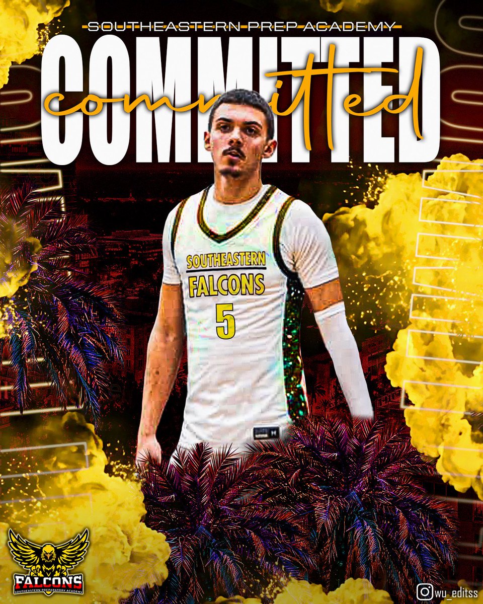 I would like to announce that the next step in my basketball journey will be at Southeastern Prep Academy under coaches Jordan Martz and Jameel Heywood. I'm truly grateful for the opportunity to continue developing my game and growing as both a player and a person.