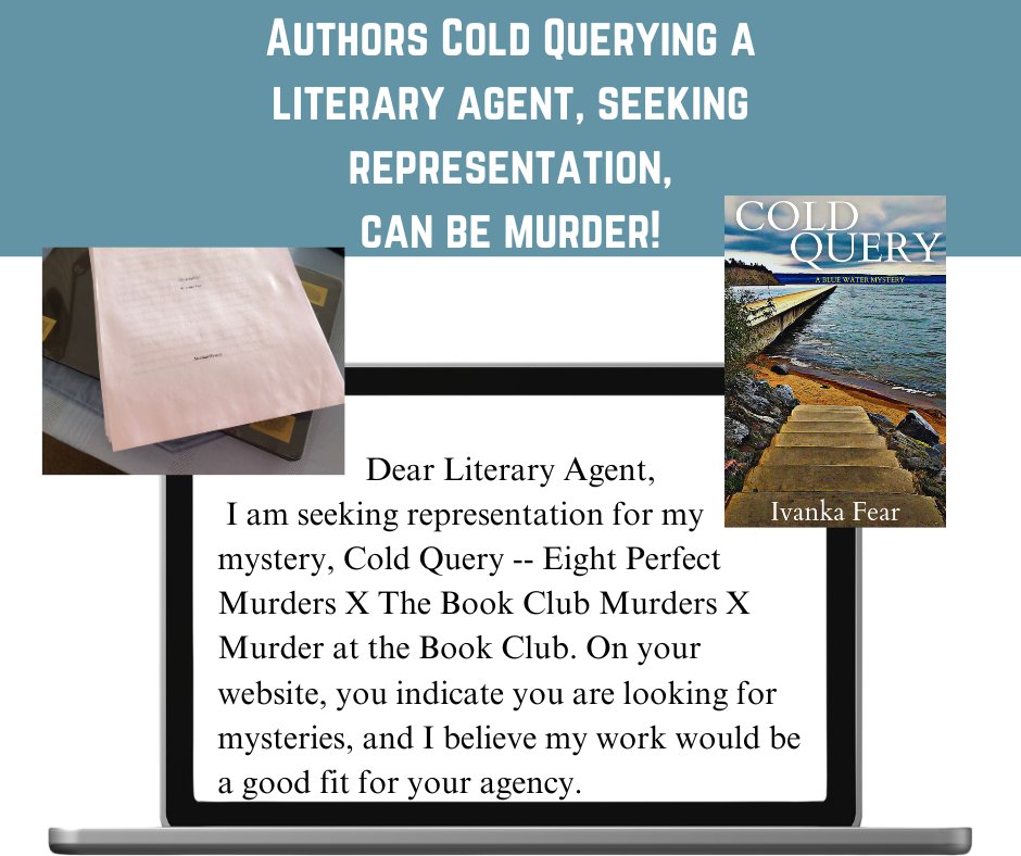 FearIvanka's tweet image. Everyone is dying to get a literary agent. But who is willing to kill for one? Have you read Cold Query? Available in paperback and ebook. Ask for it at your favourite book retailer. #coldquery #mystery #thriller #bookclub #beachread #canadianauthor #readingcommunity