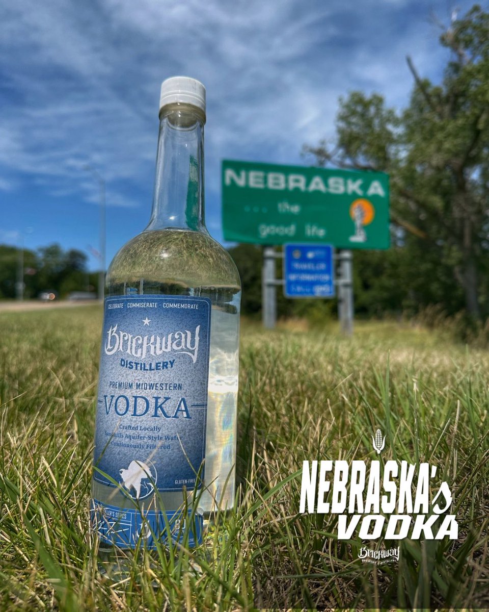 Made in The Good Life, 𝐟𝐨𝐫 𝐓𝐡𝐞 𝐆𝐨𝐨𝐝 𝐋𝐢𝐟𝐞. Support local and drink local this holiday weekend…just don’t forget to do it safely and responsibly.

#DrinkLocal | #DrinkBrickway | #NebraskasVodka