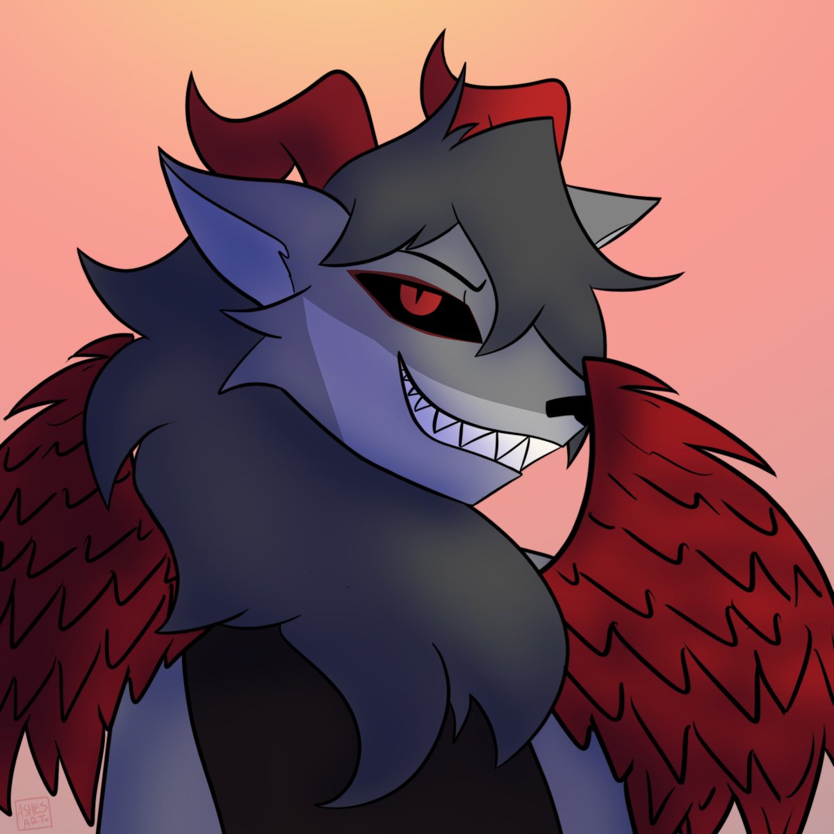 Fourth ArtFight of 2025!!! made for the lovely @ Minnova (on ArtFight) with their character Ruby!
🧡🦕☠️

#artfight #artfight2025 #TEAMFOSSILS #oc #fanart