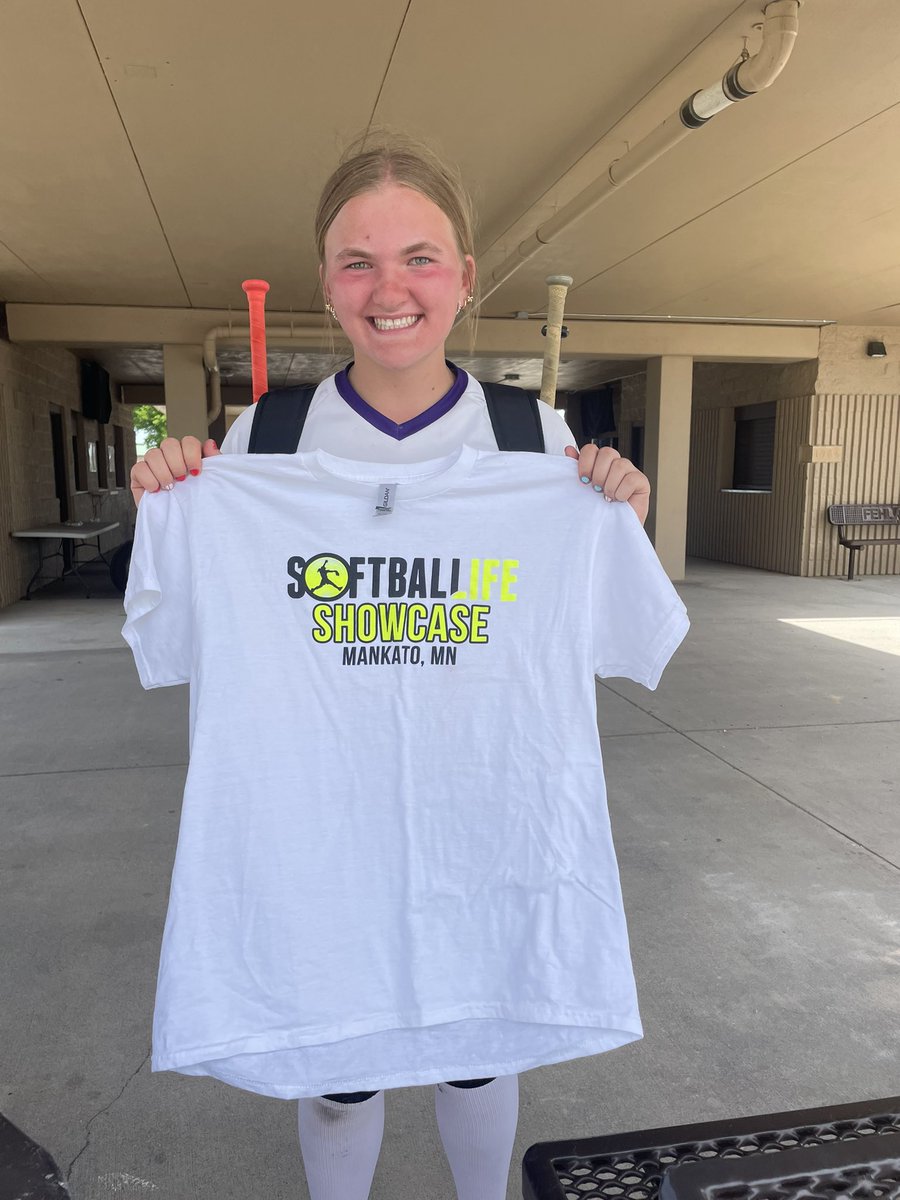 ANJA NIELSEN (@anjanielsen80) on Twitter photo Had a great time at the Softball Life Showcase!! I learned so much from all of the coaches!
I was very honored to be recognized for the fastest pitch at this showcase!š„š„
<a href="/16uMn64294/">MN Misfits 18U/ 2025-2027</a> <a href="/MnMisfits/">Mn Misfits Softball</a> <a href="/NWCSoftball/">Northwestern College Softball š„</a> <a href="/jboeve24/">Jennifer Boeve</a> <a href="/SMUMNFastpitch/">SMUMN Fastpitch</a> <a href="/coachbbouman/">Bailey Bouman</a> <a href="/ChoiceFastpitch/">Choice Fastpitch</a> <a href="/BLCWSoftball/">BLC Softball</a> Had a great time at the Softball Life Showcase!! I learned so much from all of the coaches!
I was very honored to be recognized for the fastest pitch at this showcase!š„š„
<a href="/16uMn64294/">MN Misfits 18U/ 2025-2027</a> <a href="/MnMisfits/">Mn Misfits Softball</a> <a href="/NWCSoftball/">Northwestern College Softball š„</a> <a href="/jboeve24/">Jennifer Boeve</a> <a href="/SMUMNFastpitch/">SMUMN Fastpitch</a> <a href="/coachbbouman/">Bailey Bouman</a> <a href="/ChoiceFastpitch/">Choice Fastpitch</a> <a href="/BLCWSoftball/">BLC Softball</a>