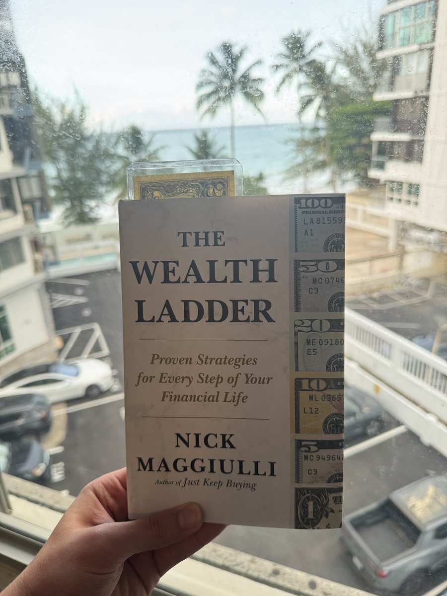 Looking forward to some holiday reading of <a href="/dollarsanddata/">Nick Maggiulli</a> latest book “The Wealth Ladder”!

I’ve recommended his last one “Just Keep Buying” to many people, I have a feeling it will be the same for this one.