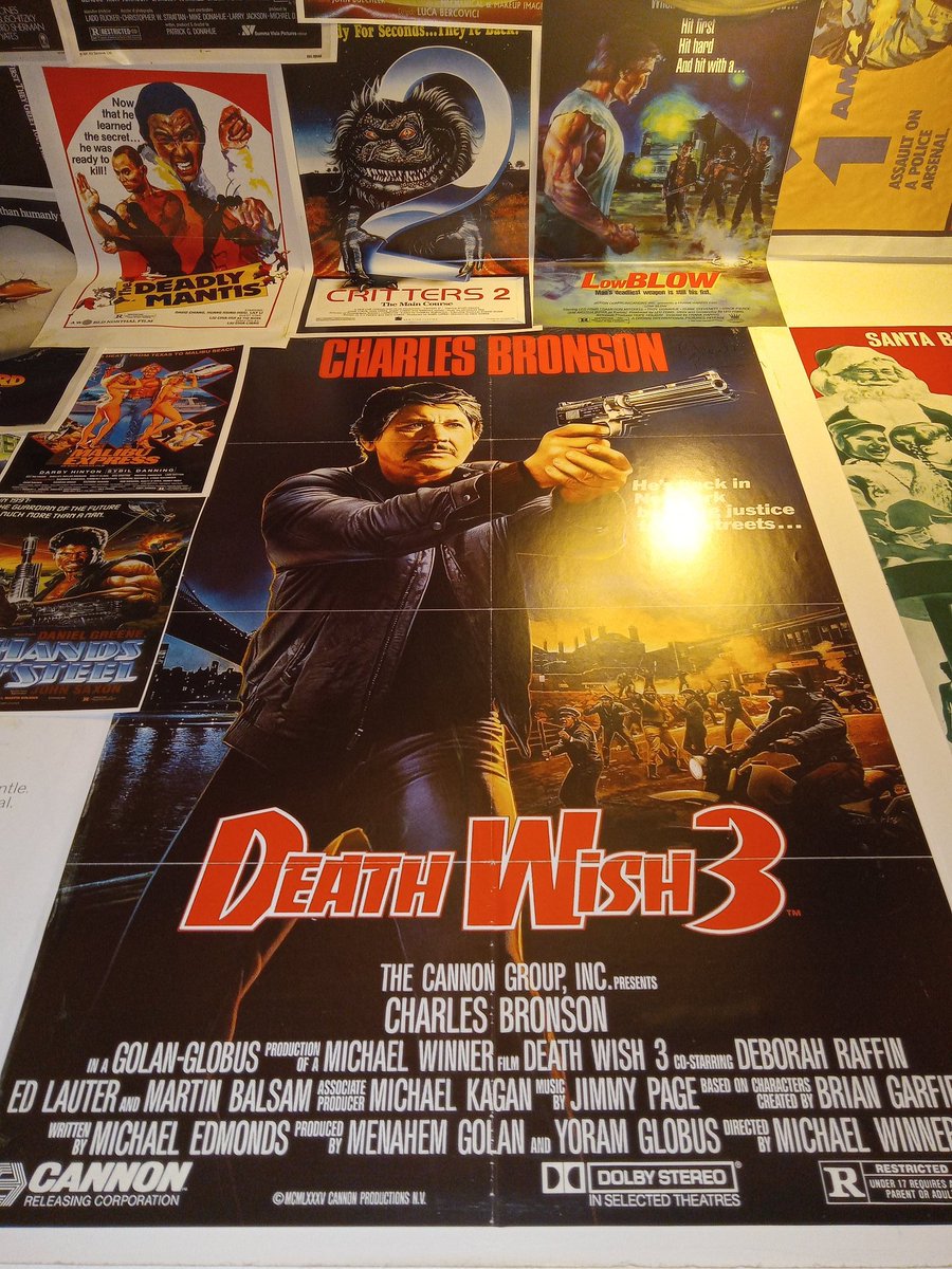 BronsonTweets9's tweet image. Always love seeing this in a bar bathroom. Even better since I visited some Bronson Death Wish 1 and 3 filming locations. Stay tuned!