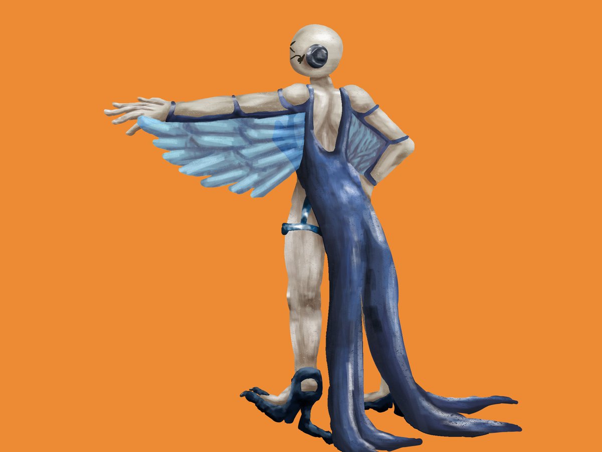 SamGradient's tweet image. BlueSilver mockingbird