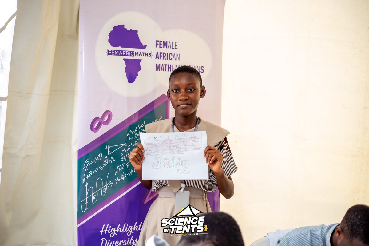 visafric1's tweet photo. Math magic at SIT'25's FEMAFRICMATHS @femafricmaths Tents! π’β¨ Learners cracked the Magic Squares code & represented dates creatively using math notations! π€―π
#SIT25 #FEMAFRICMATHS #MathMagic #mathematics #research #stem https://t.co/O7gYVXCors