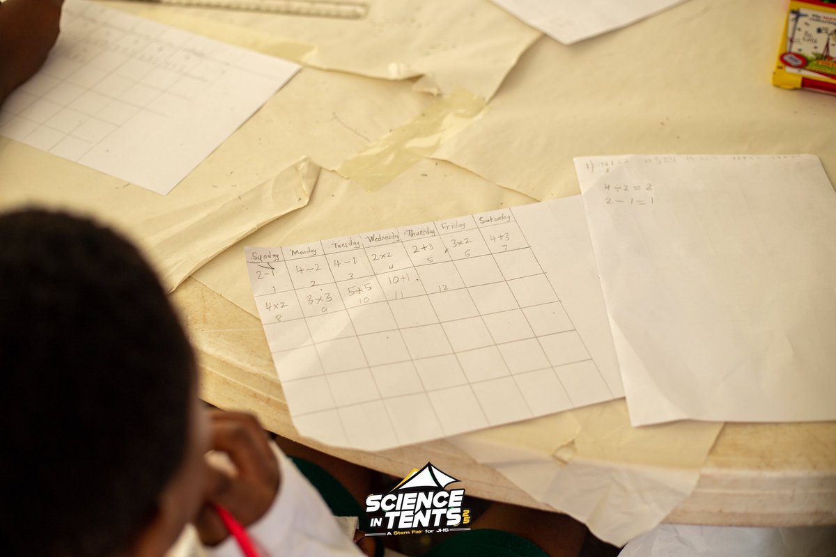 visafric1's tweet photo. Math magic at SIT'25's FEMAFRICMATHS @femafricmaths Tents! π’β¨ Learners cracked the Magic Squares code & represented dates creatively using math notations! π€―π
#SIT25 #FEMAFRICMATHS #MathMagic #mathematics #research #stem https://t.co/O7gYVXCors