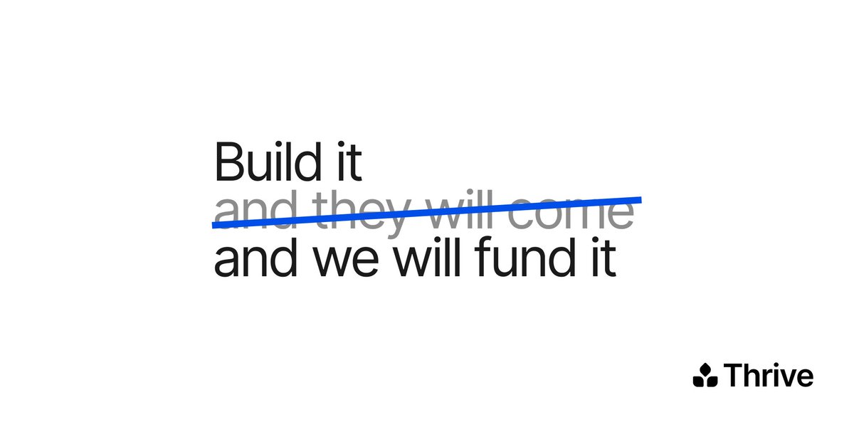 Farouku (@umar9farouk) on Twitter photo It’s time for builders to shine
Time to thrive with <a href="/thriveprotocol/">Thrive Protocol</a>
Build it and they will fund it 🏌️♂️ It’s time for builders to shine
Time to thrive with <a href="/thriveprotocol/">Thrive Protocol</a>
Build it and they will fund it 🏌️♂️