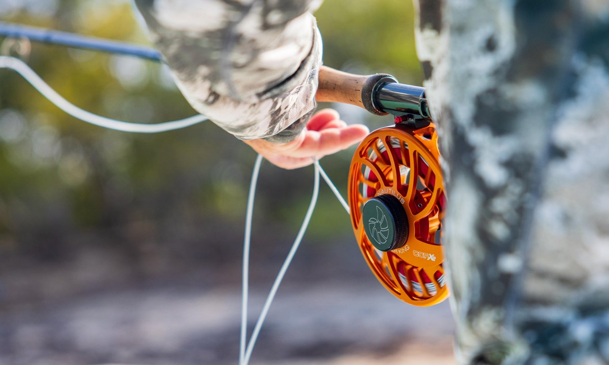 The ready position. Up next: aim, fire.

Ph: Eugene Pawlowski 
#flyfishing #flyfish #nautilusreels