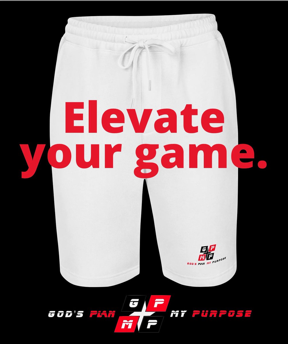 👊💯🙏🧨 Meet your new favorite shorts: the GP:MP White Fleece Gym Shorts. Crafted for ultimate comfort and versatile wear, these shorts are perfect for everything from laid-back lounging at home to casual outings.

Get some!

godsplanmypurpose.com/products/gpmp-…