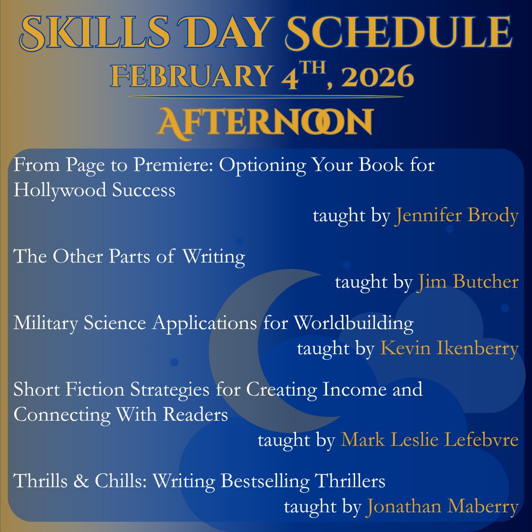 SuperstarsWrite's tweet image. Every Superstars opens with a day of intensive training to be a professional writer! Check out the lineup of classes for Skills Day 2026, Feb 4. Register before 9/30 for $100 off! superstarswriting.com #writingseminar #writingconference #writingcommunity #writinglife
