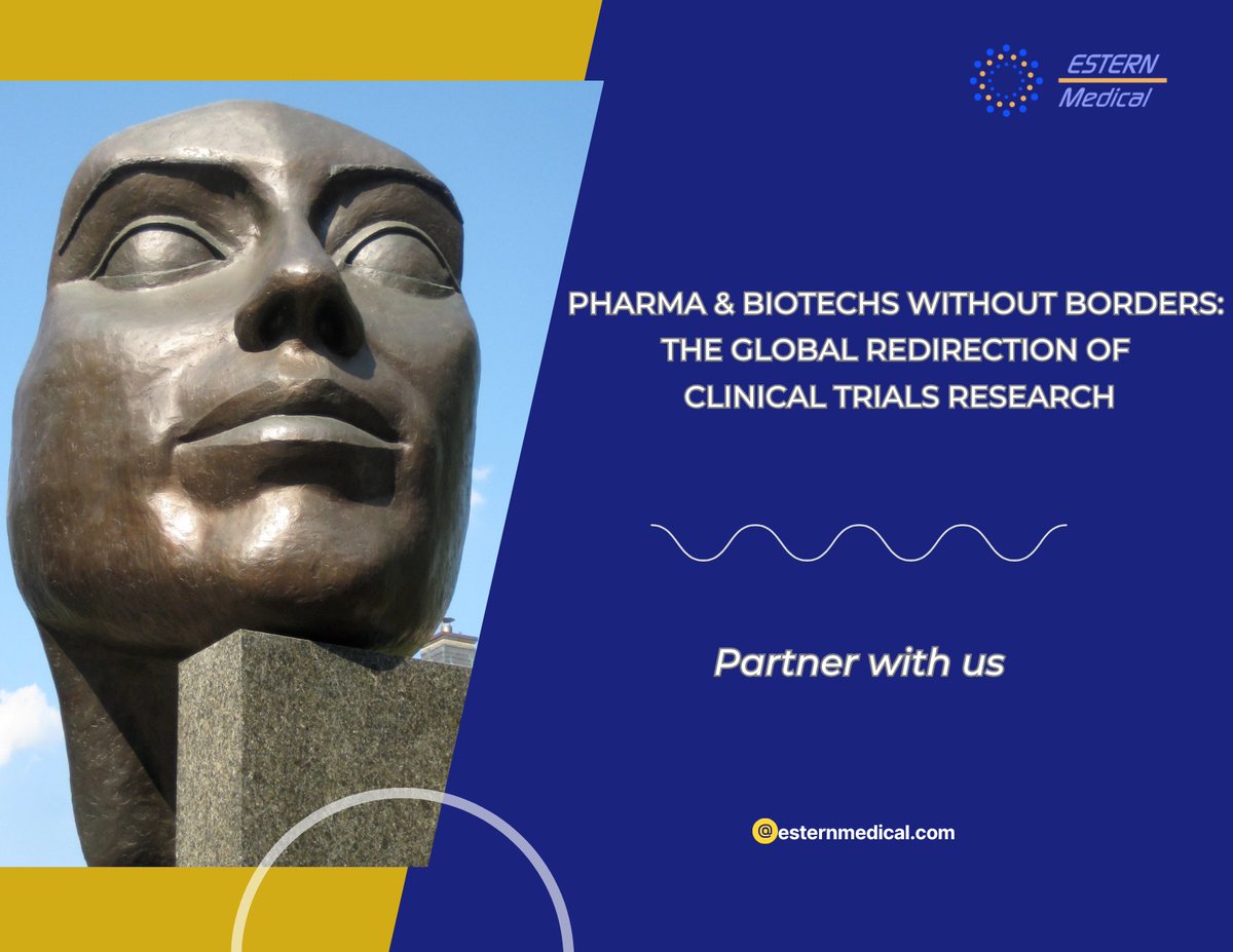 drjestrella's tweet photo. 🌎#Pharma #Biotechs Without Borders ~80% of #FDA #clinicaltrials are now offshore. #latam is no longer the future, it’s the now. Is your #clinicalstrategy global, ready?🚀 #Innovation Speed Reach
📎 Read The Full Article: https://t.co/ofIk2FeEVH #smallcros #bigcros #estermedical https://t.co/RqxfvcZ5ve