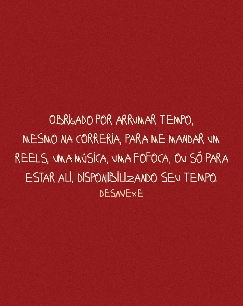 desavexe's tweet photo. Para todos que disponibilizam seus tempos para se fazer presente.
Porque estar presente não é somente sobre presença https://t.co/Sb7rlAlkai
