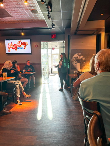 Sarah Elfreth (@sarahformd) on Twitter photo Grateful to the Ellicott City and Western Howard County Democratic Club for leaning in and showing up. Alongside <a href="/katiefryhester/">Katie Fry Hester</a>, I discussed the path forward for Democrats up and down the ballot.
P.S. There’s still time to join us in Virginia this summer and be part of the blue Grateful to the Ellicott City and Western Howard County Democratic Club for leaning in and showing up. Alongside <a href="/katiefryhester/">Katie Fry Hester</a>, I discussed the path forward for Democrats up and down the ballot.
P.S. There’s still time to join us in Virginia this summer and be part of the blue