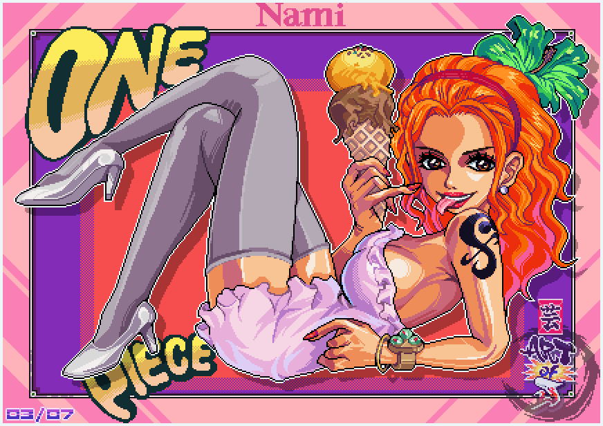 krillmaster6971's tweet image. Occasional Pixels #14:
~ Merry Bornday Nami💛🍊
#Nami #ONEPIECE #pixelart #strawhat #strongworld #filmZ #filmred #anime #manga #birthdaygirl
