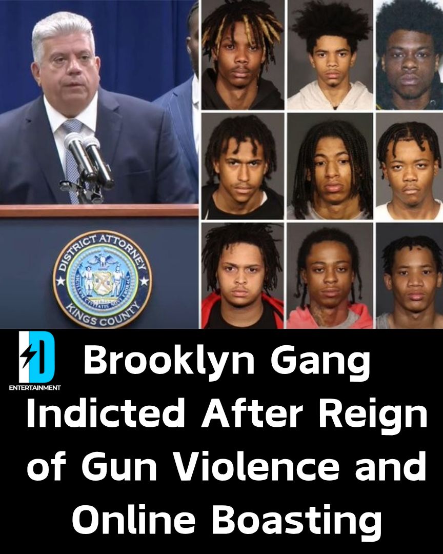 TheDailyID's tweet image. 14 teens indicted after a wave of gang violence hit Brooklyn.
They filmed music videos bragging about shootings &amp;amp; posted on social media.
129 charges. 19 shootings. 1 city terrorized.
#BrooklynGangs #NYCrime #BloodsGang #YouthViolence #JusticeNews