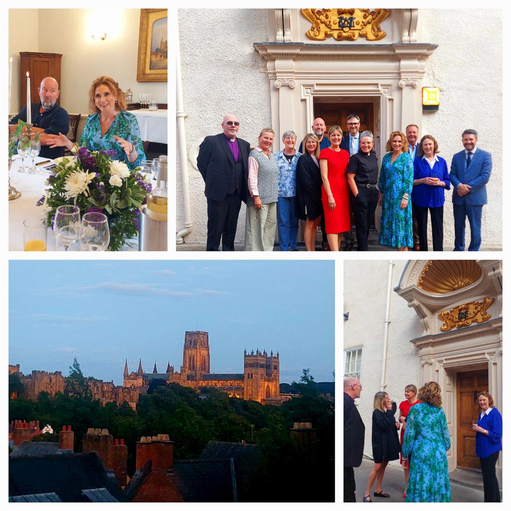 CuthsSociety's tweet image. Great to host the latest roundtable of @DurhamPCC tonight on 'faith & criminal justice' - and with the 🔔🔔 @durhamcathedral in the background! As ever, it was a privilege to learn from those on the front line. Both our Principal & Vice-Principal are part of this initiative. 🎓
